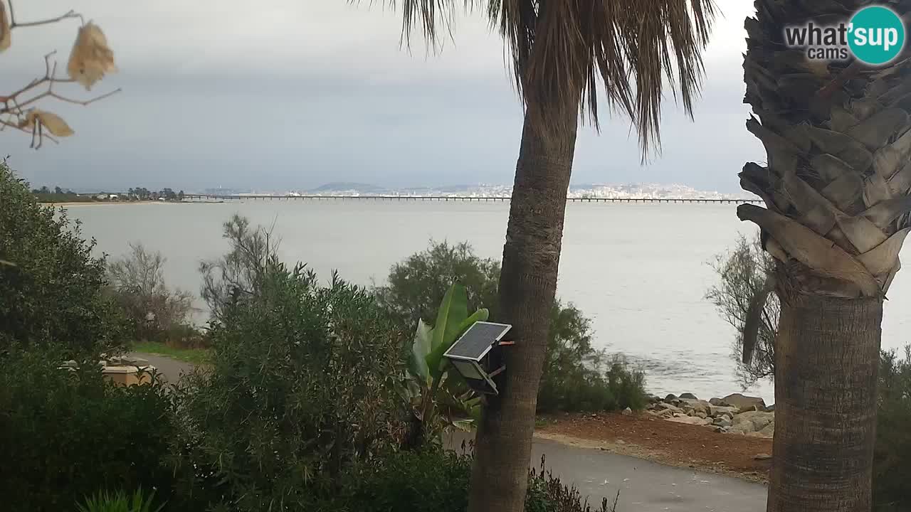 Live Webcam Capoterra – La Maddalena Strand – Sardinien – Italien