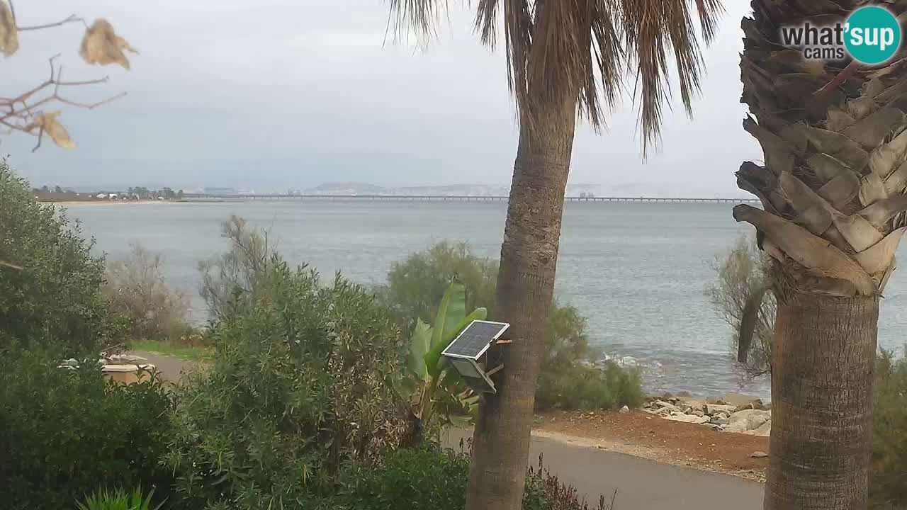 Webcam en vivo Capoterra – Playa La Maddalena – Cerdeña – Italia