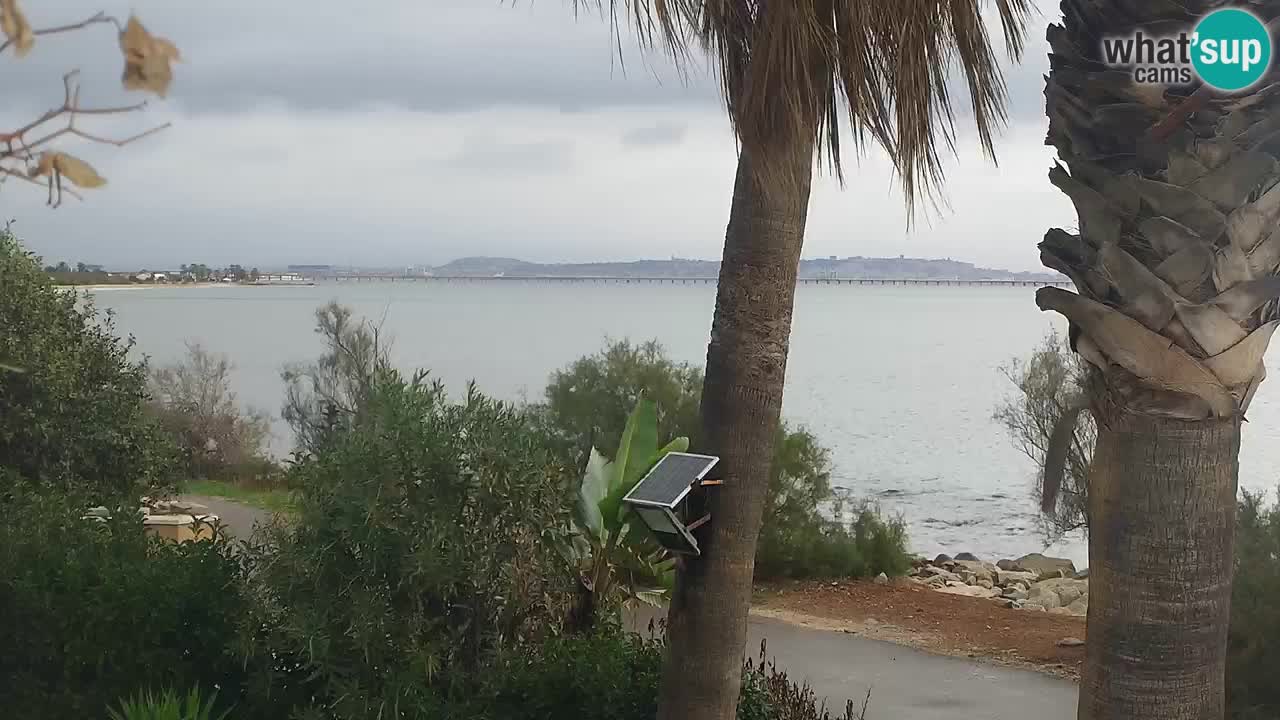 Live Webcam Capoterra – La Maddalena Strand – Sardinien – Italien