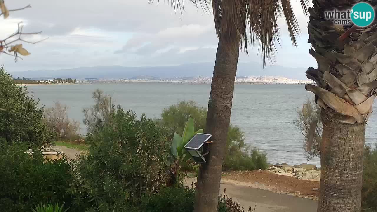 Webcam en vivo Capoterra – Playa La Maddalena – Cerdeña – Italia