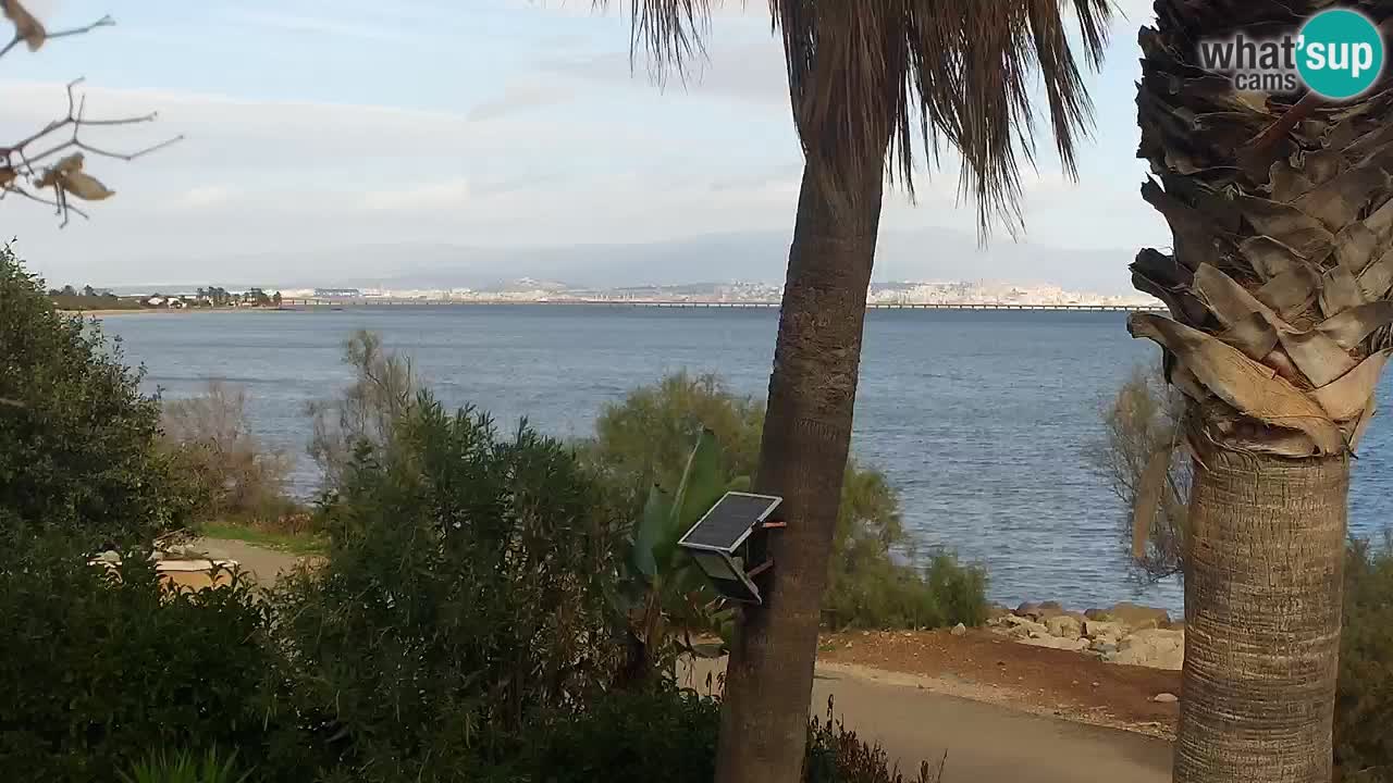 Spletna kamera v živo Capoterra – plaža La Maddalena – Sardinija – Italija