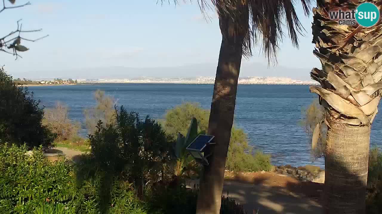 Webcam en vivo Capoterra – Playa La Maddalena – Cerdeña – Italia