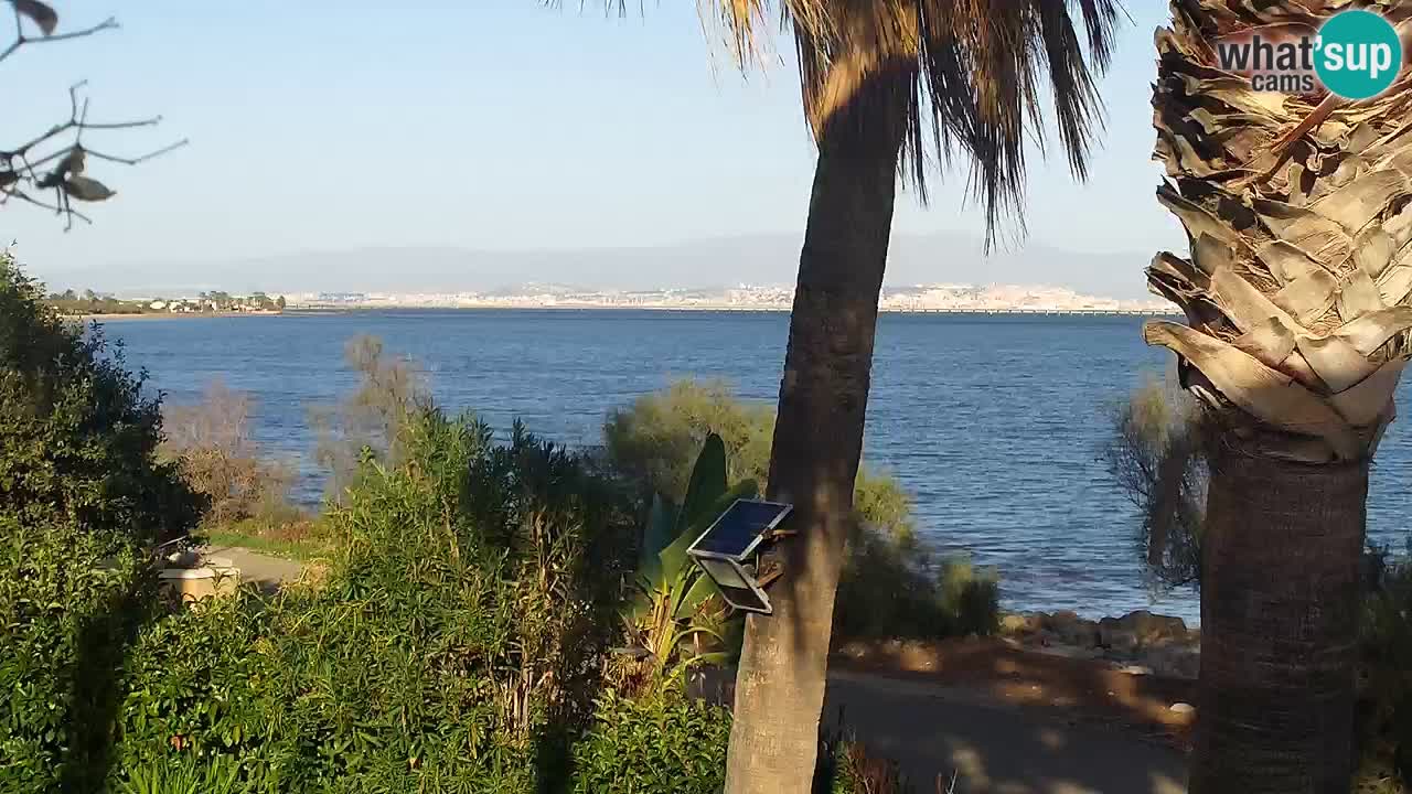 Webcam en vivo Capoterra – Playa La Maddalena – Cerdeña – Italia