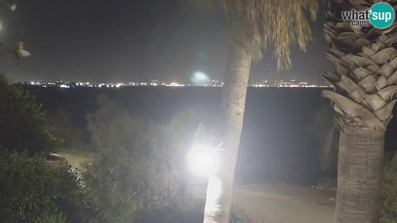 Webcam en vivo Capoterra – Playa La Maddalena – Cerdeña – Italia