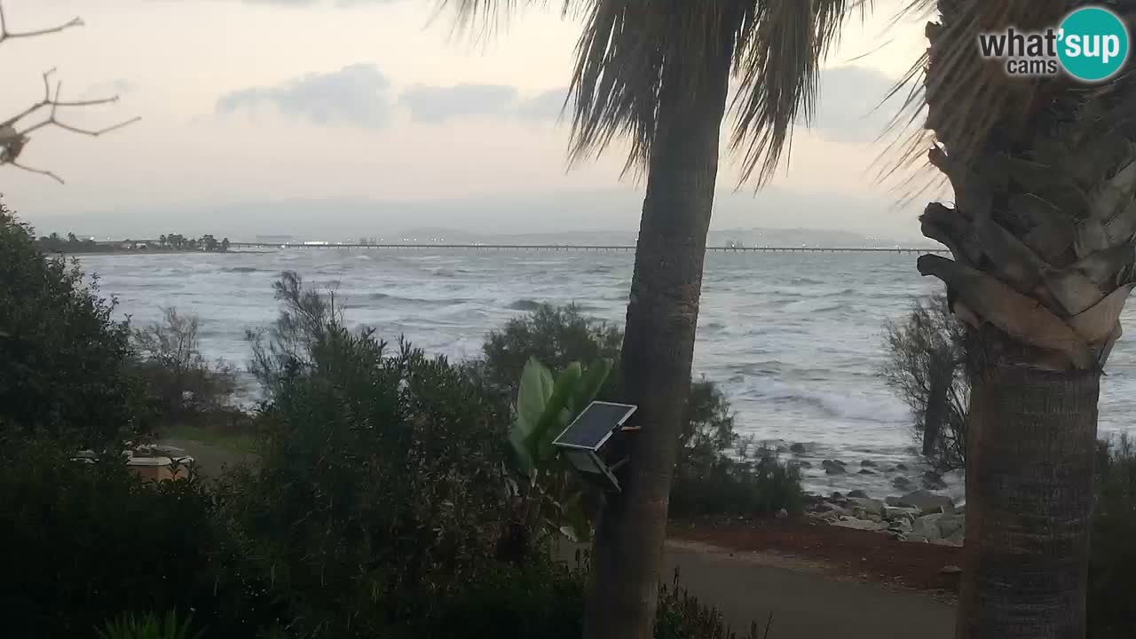 Webcam en vivo Capoterra – Playa La Maddalena – Cerdeña – Italia