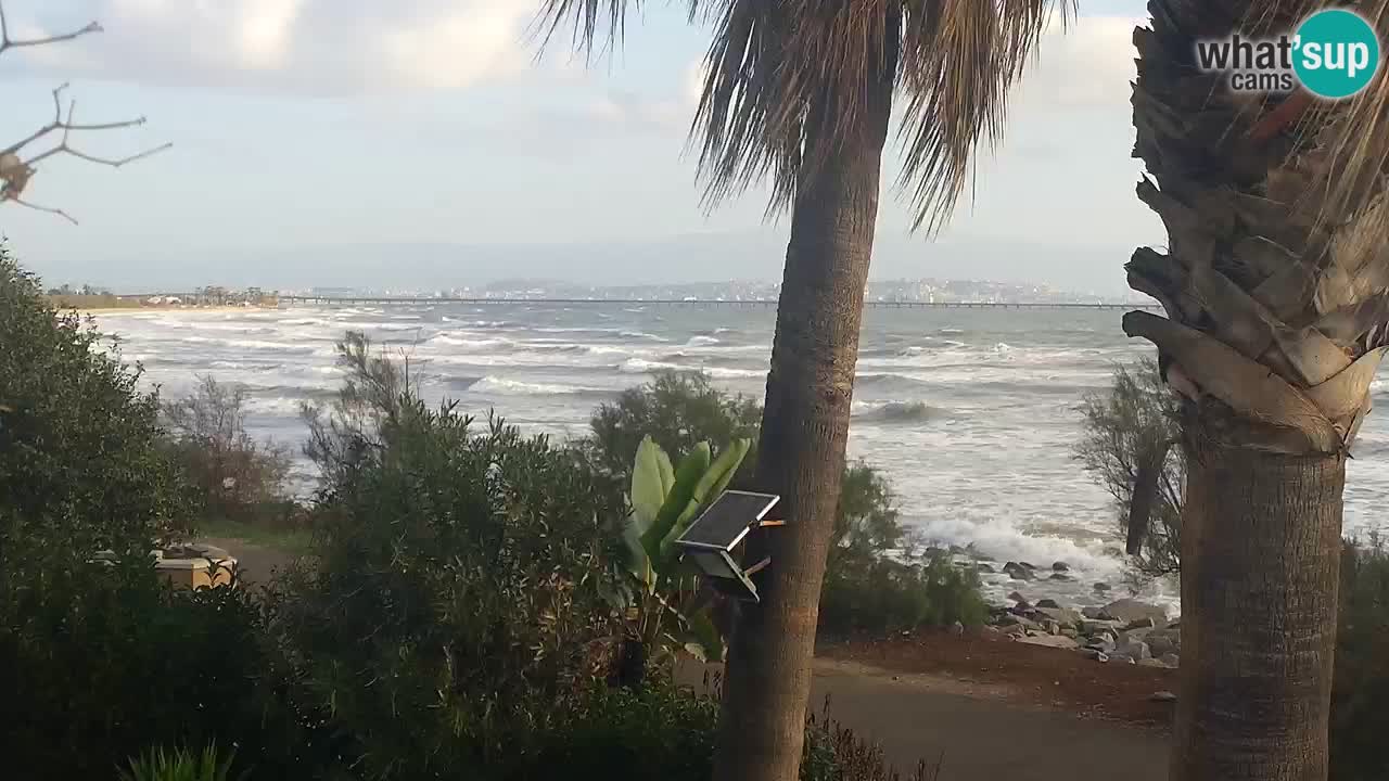 Webcam en vivo Capoterra – Playa La Maddalena – Cerdeña – Italia