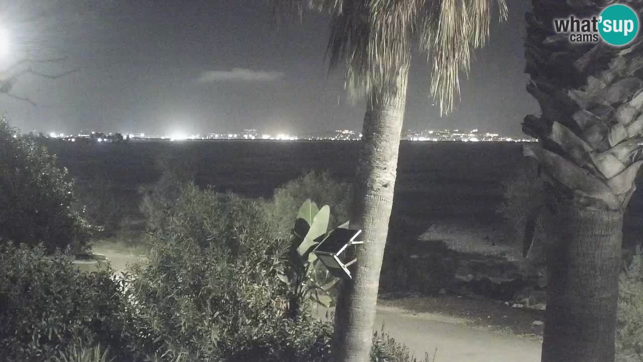 Webcam en vivo Capoterra – Playa La Maddalena – Cerdeña – Italia