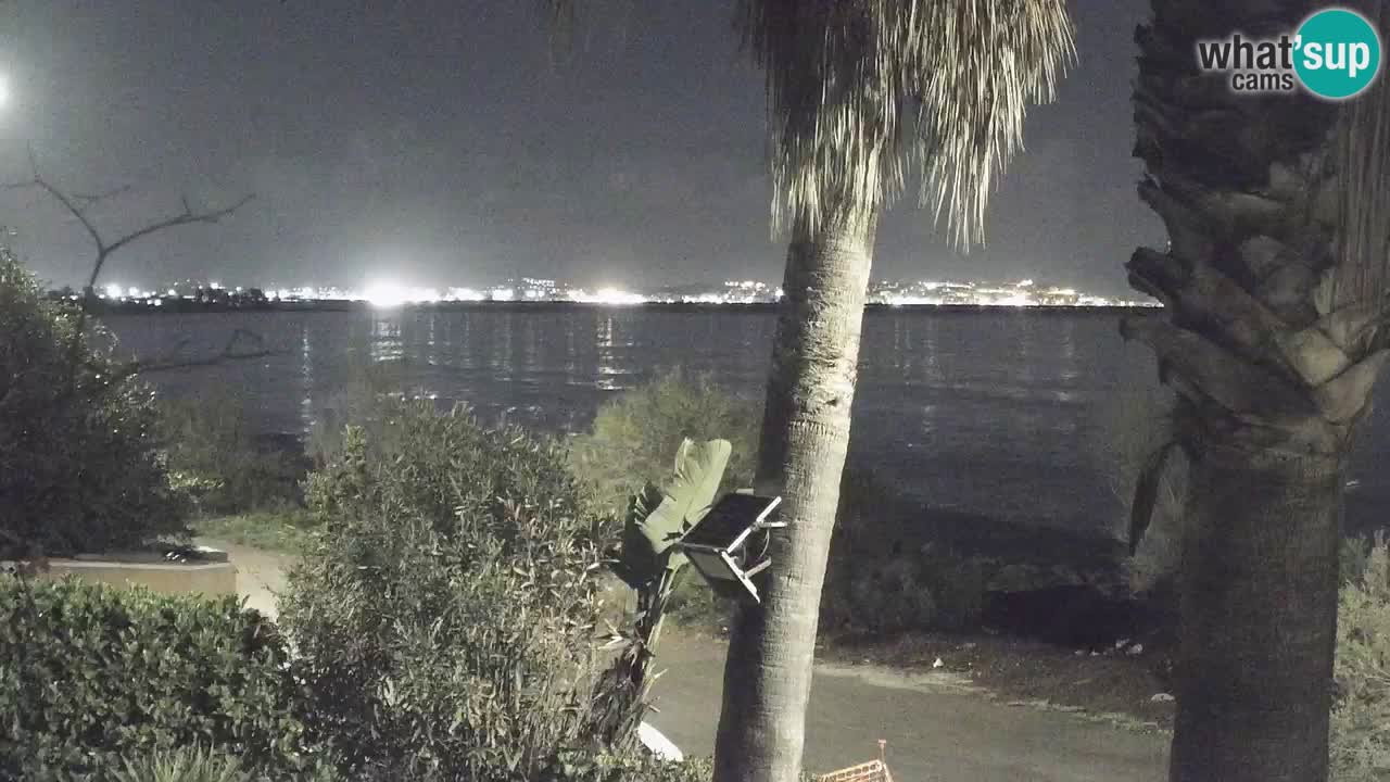 Webcam en vivo Capoterra – Playa La Maddalena – Cerdeña – Italia