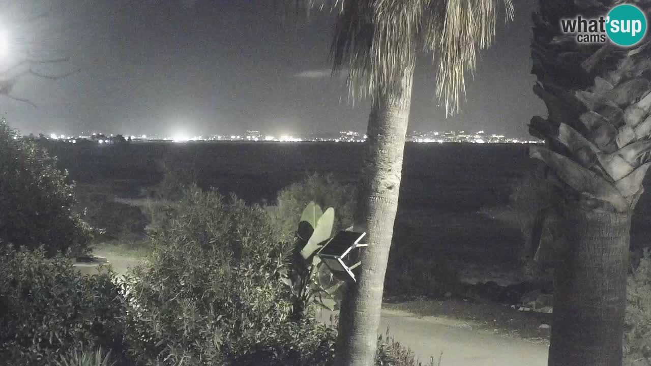 Webcam en vivo Capoterra – Playa La Maddalena – Cerdeña – Italia