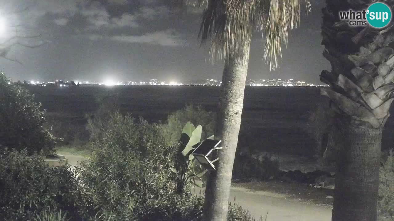 Webcam en vivo Capoterra – Playa La Maddalena – Cerdeña – Italia