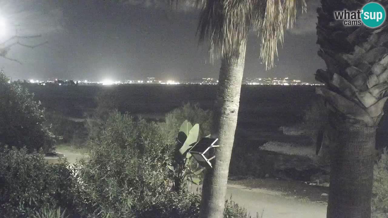 Webcam en vivo Capoterra – Playa La Maddalena – Cerdeña – Italia