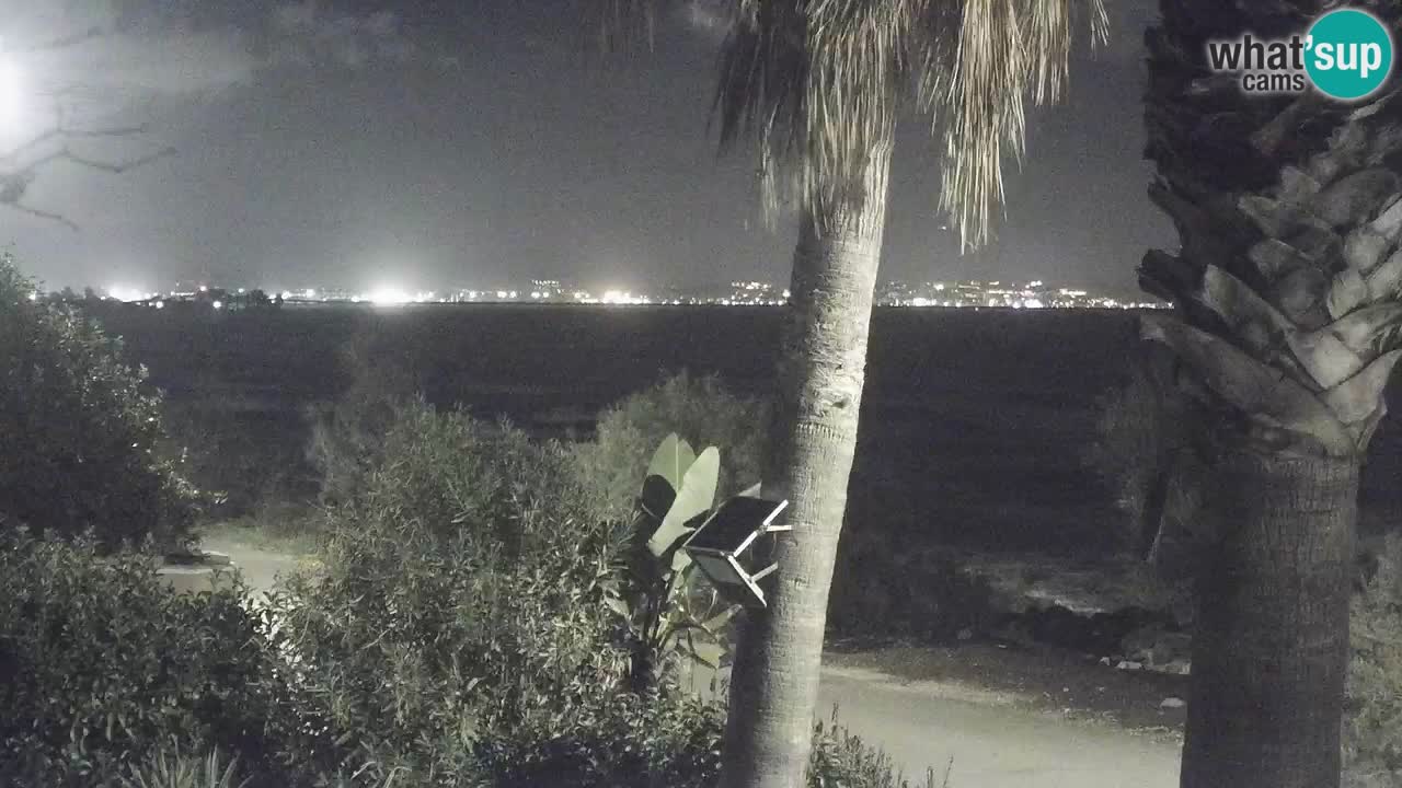 Webcam en vivo Capoterra – Playa La Maddalena – Cerdeña – Italia