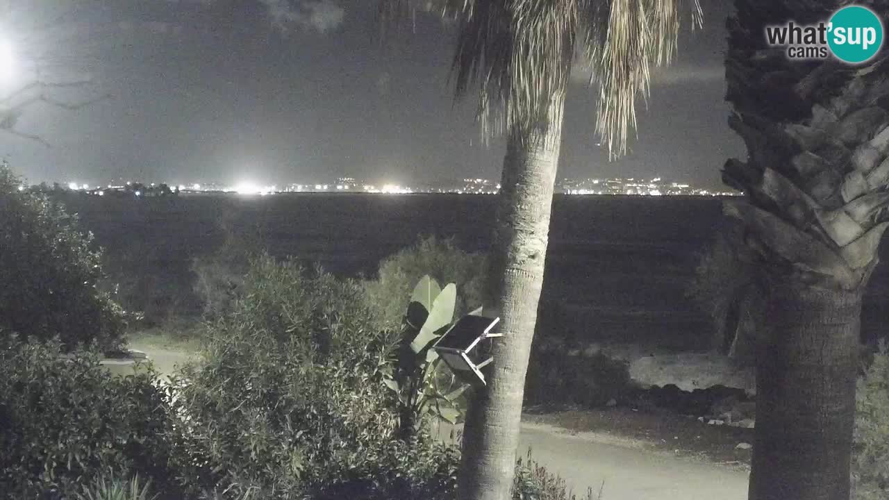 Live webcam Capoterra – Spiaggia della Maddalena – Sardegna – Italia