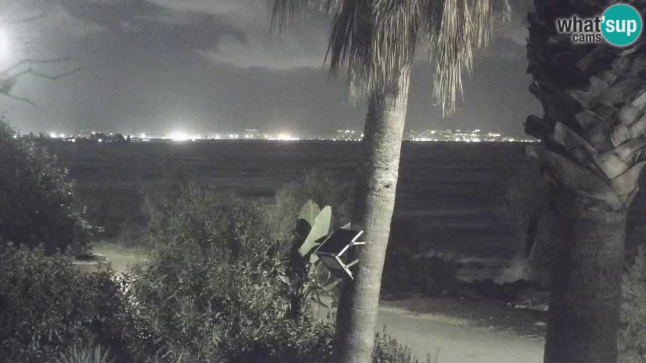 Webcam en vivo Capoterra – Playa La Maddalena – Cerdeña – Italia