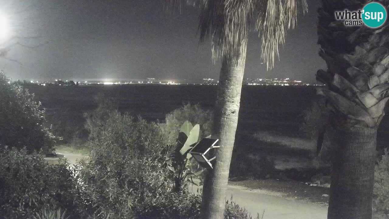 Webcam en vivo Capoterra – Playa La Maddalena – Cerdeña – Italia