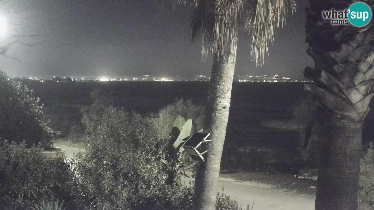 Webcam en vivo Capoterra – Playa La Maddalena – Cerdeña – Italia