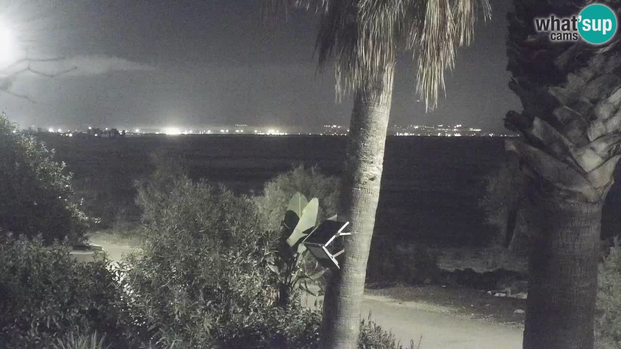 Webcam en vivo Capoterra – Playa La Maddalena – Cerdeña – Italia