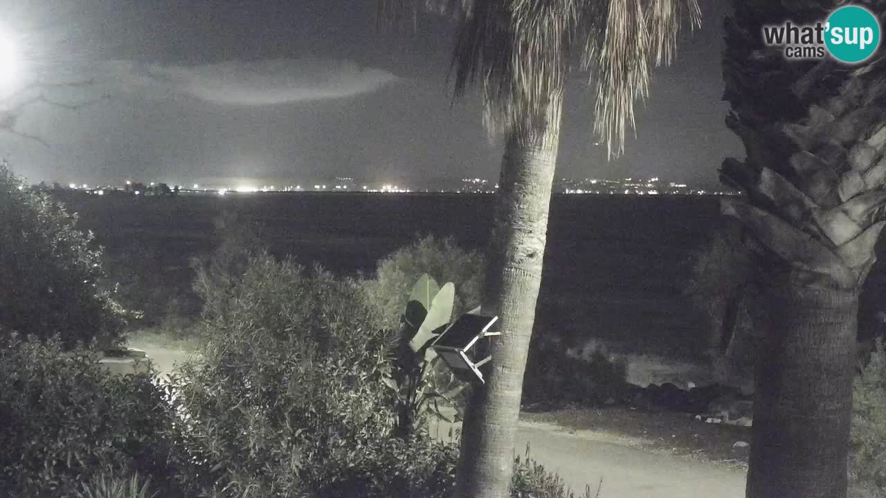 Webcam en vivo Capoterra – Playa La Maddalena – Cerdeña – Italia