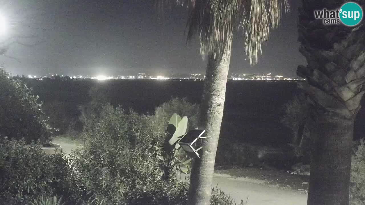 Webcam en vivo Capoterra – Playa La Maddalena – Cerdeña – Italia