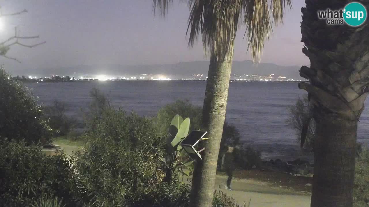 Webcam en vivo Capoterra – Playa La Maddalena – Cerdeña – Italia