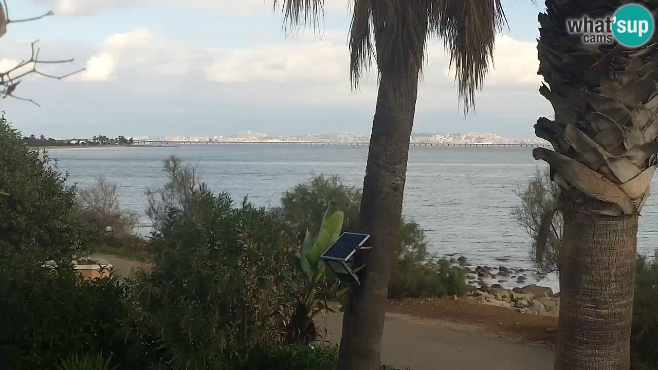 Webcam en vivo Capoterra – Playa La Maddalena – Cerdeña – Italia