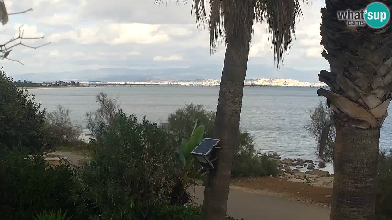 Webcam en vivo Capoterra – Playa La Maddalena – Cerdeña – Italia