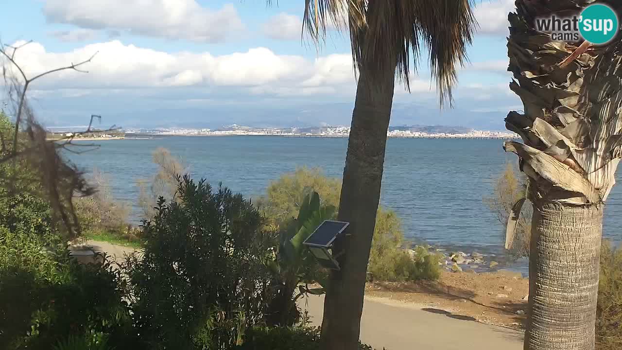 Live webcam Capoterra – La Maddalena beach – Sardinia – Italy