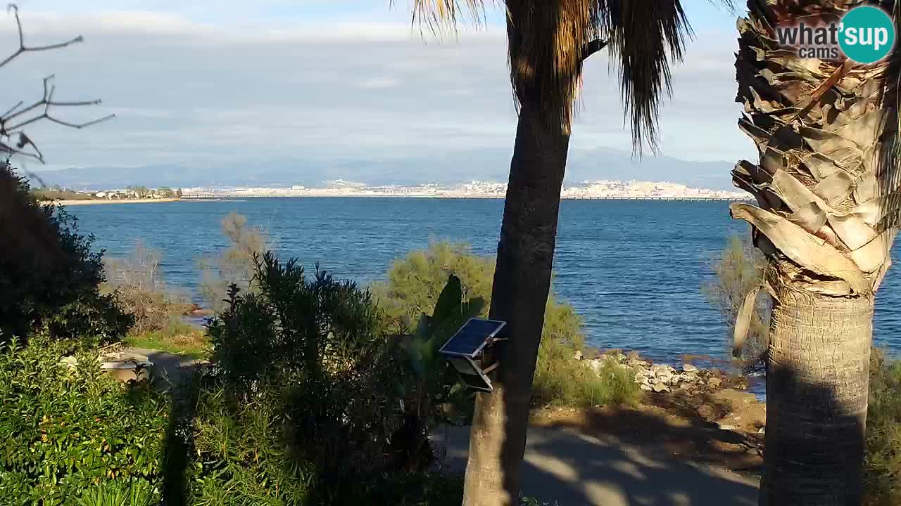 Webcam en vivo Capoterra – Playa La Maddalena – Cerdeña – Italia