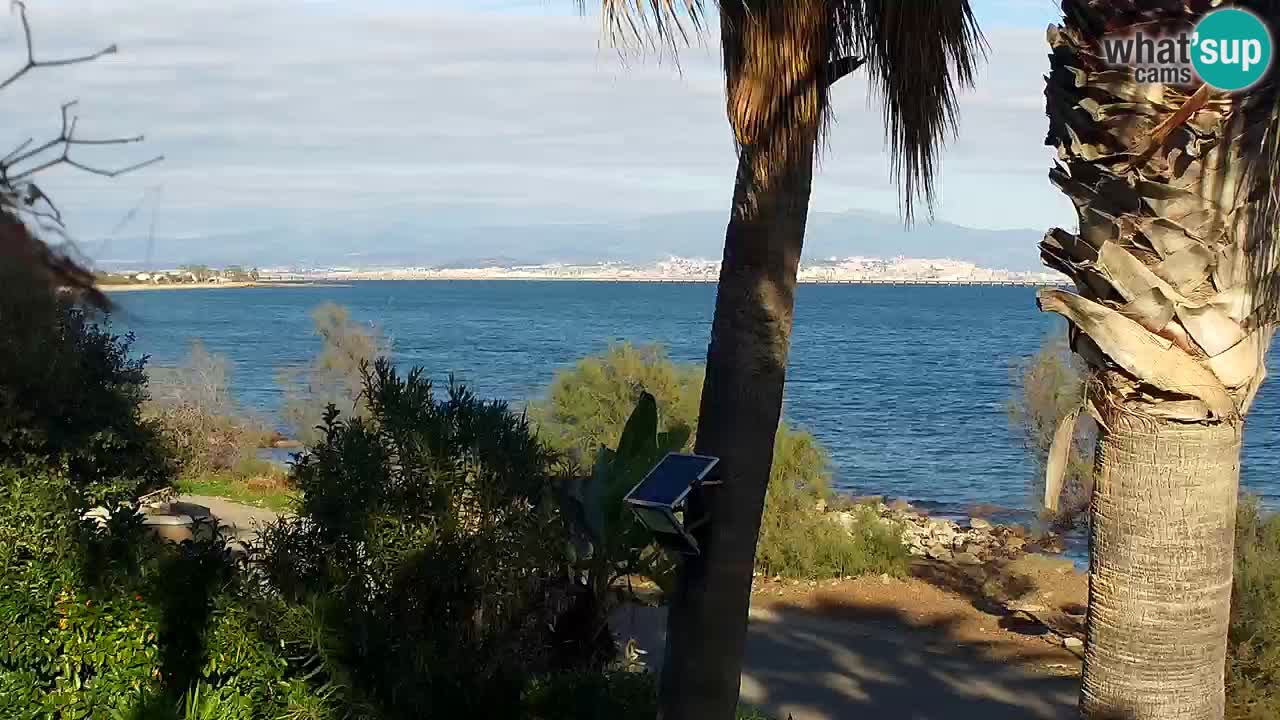 Webcam en vivo Capoterra – Playa La Maddalena – Cerdeña – Italia