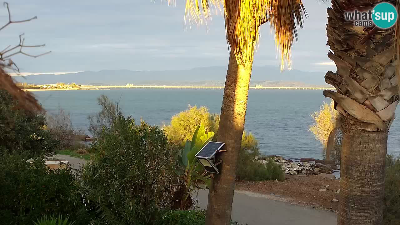 Webcam en vivo Capoterra – Playa La Maddalena – Cerdeña – Italia