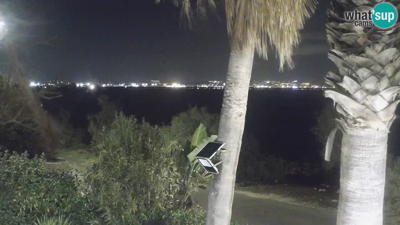 Webcam en direct Capoterra – Plage de La Maddalena – Sardaigne – Italie