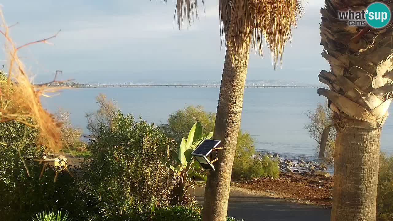 Webcam en vivo Capoterra – Playa La Maddalena – Cerdeña – Italia