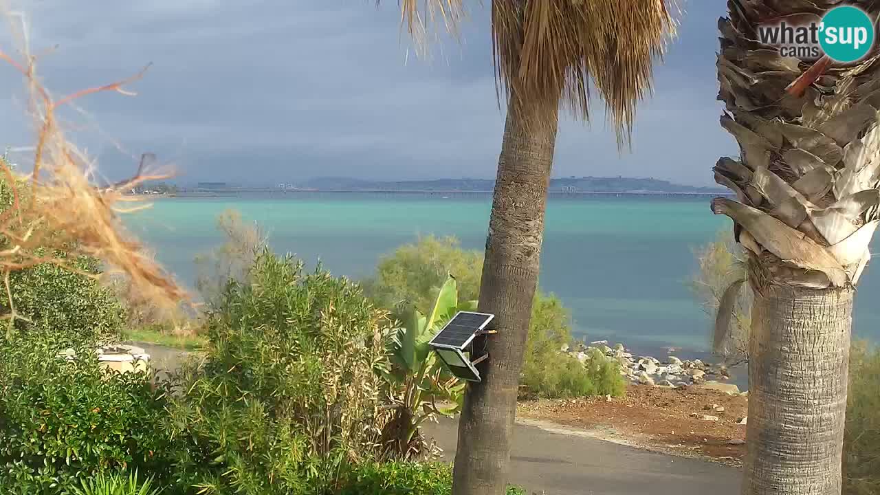 Live Webcam Capoterra – La Maddalena Strand – Sardinien – Italien