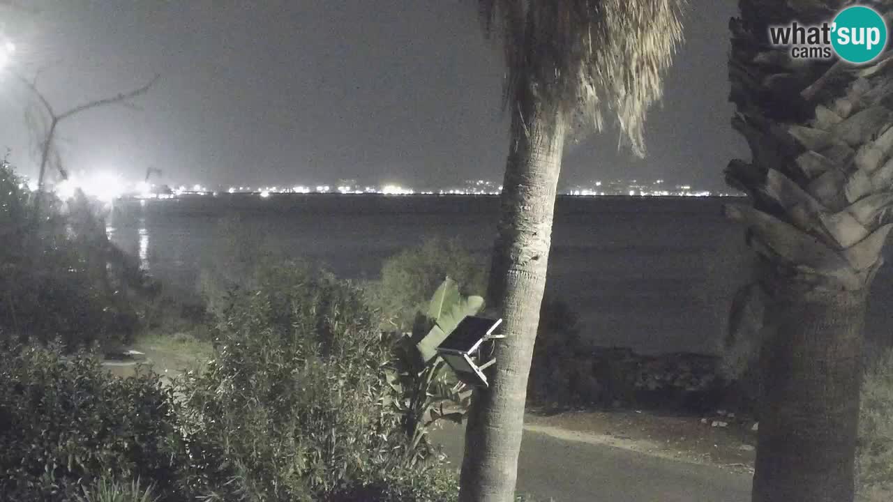 Webcam en vivo Capoterra – Playa La Maddalena – Cerdeña – Italia