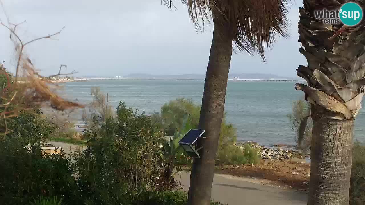 Live webcam Capoterra – La Maddalena beach – Sardinia – Italy