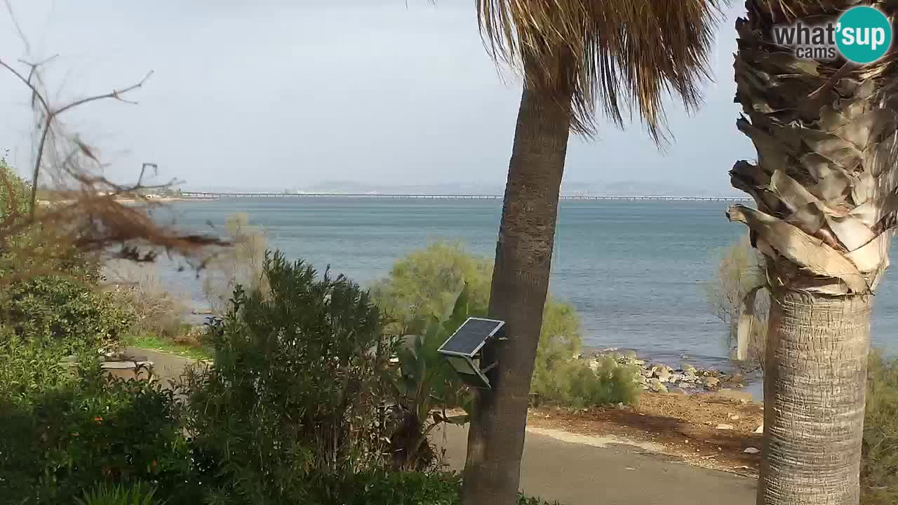 Spletna kamera v živo Capoterra – plaža La Maddalena – Sardinija – Italija