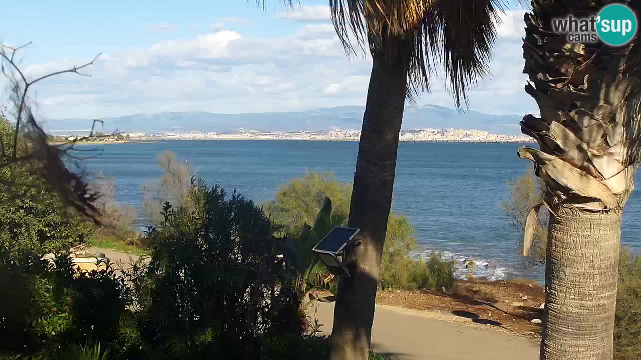 Spletna kamera v živo Capoterra – plaža La Maddalena – Sardinija – Italija