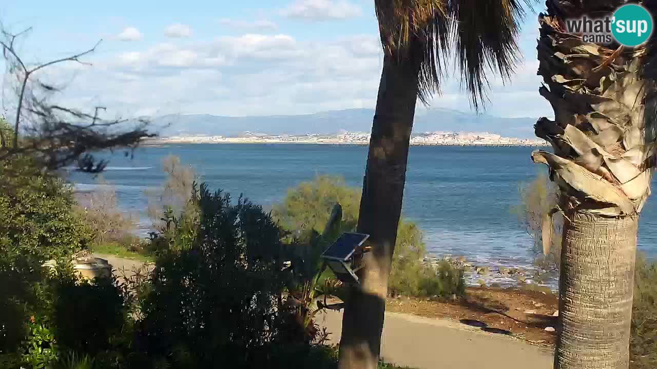 Live webcam Capoterra – La Maddalena beach – Sardinia – Italy