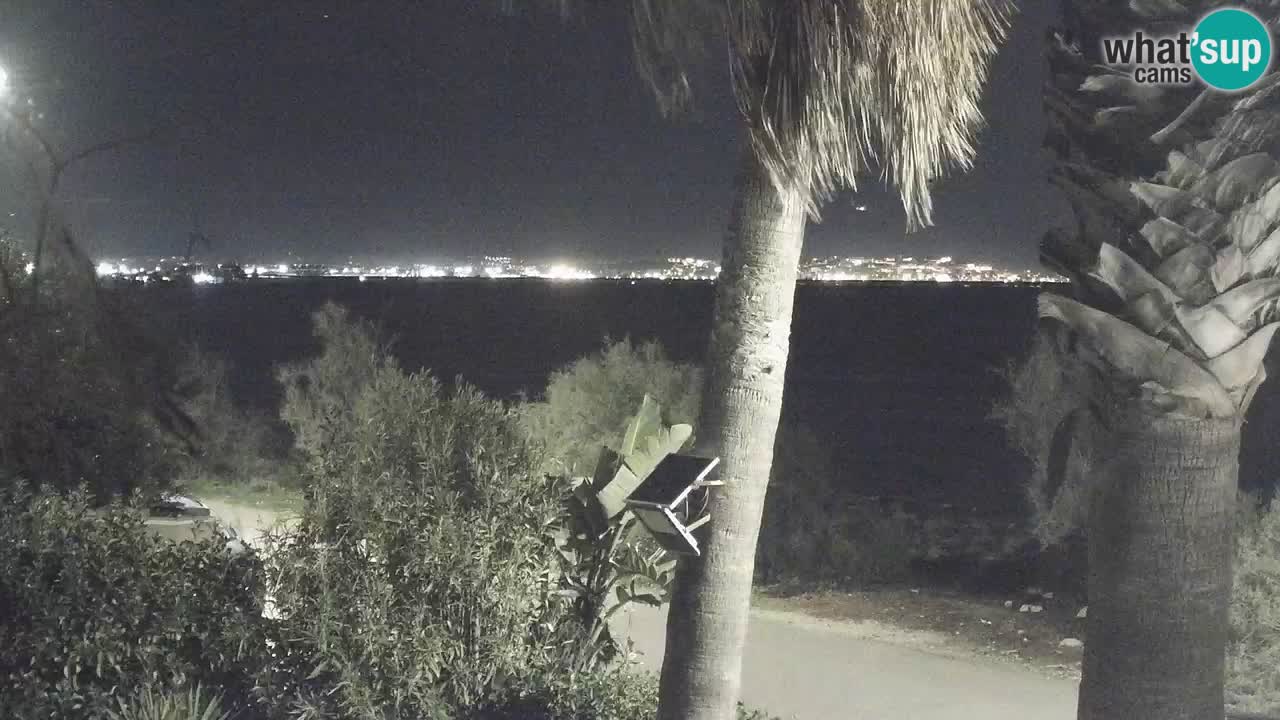 Webcam en direct Capoterra – Plage de La Maddalena – Sardaigne – Italie