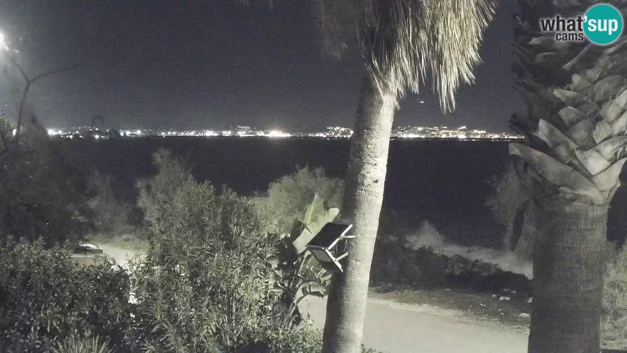 Webcam en direct Capoterra – Plage de La Maddalena – Sardaigne – Italie