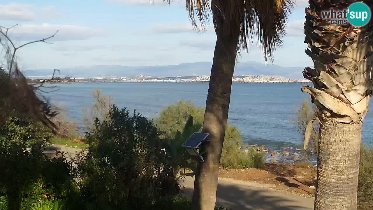 Webcam en vivo Capoterra – Playa La Maddalena – Cerdeña – Italia