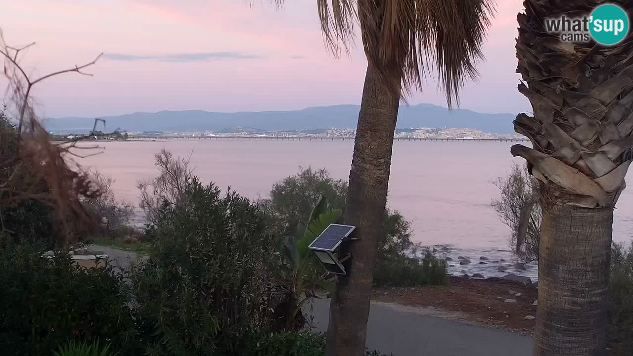 Webcam en vivo Capoterra – Playa La Maddalena – Cerdeña – Italia