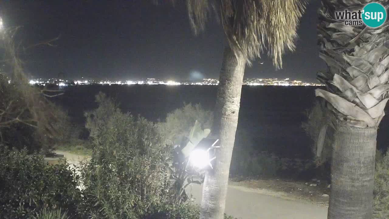 Webcam en vivo Capoterra – Playa La Maddalena – Cerdeña – Italia