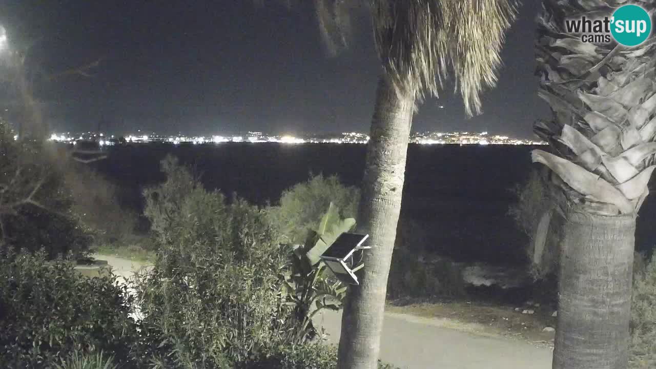 Webcam en vivo Capoterra – Playa La Maddalena – Cerdeña – Italia