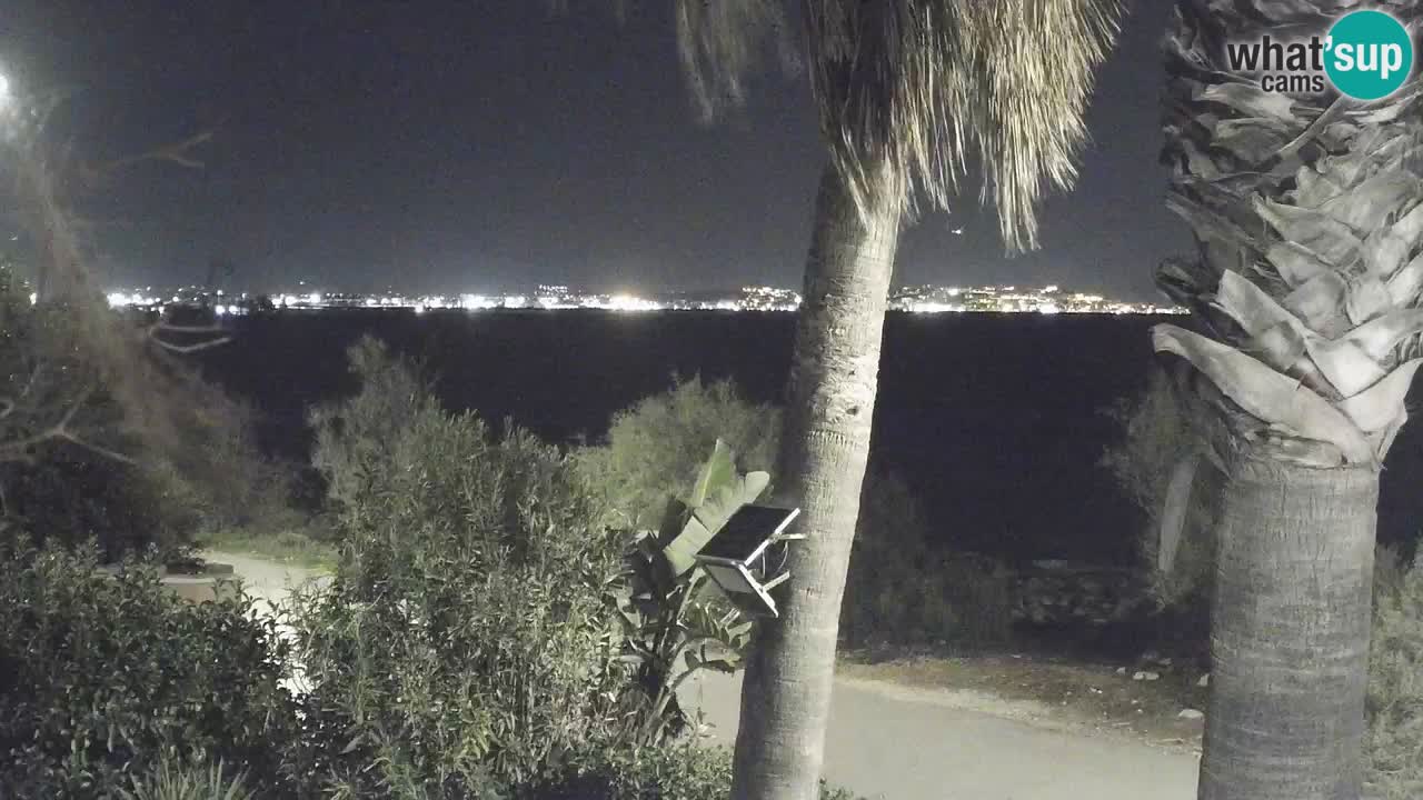 Webcam en vivo Capoterra – Playa La Maddalena – Cerdeña – Italia