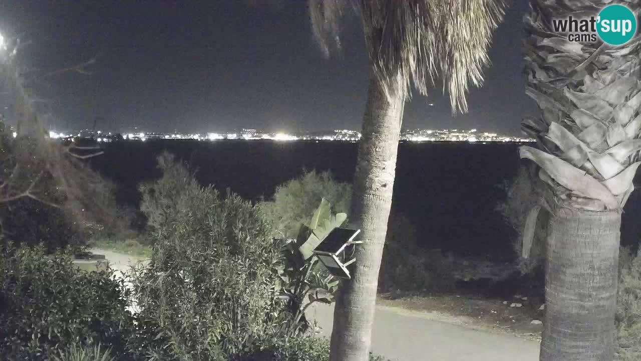 Webcam en direct Capoterra – Plage de La Maddalena – Sardaigne – Italie