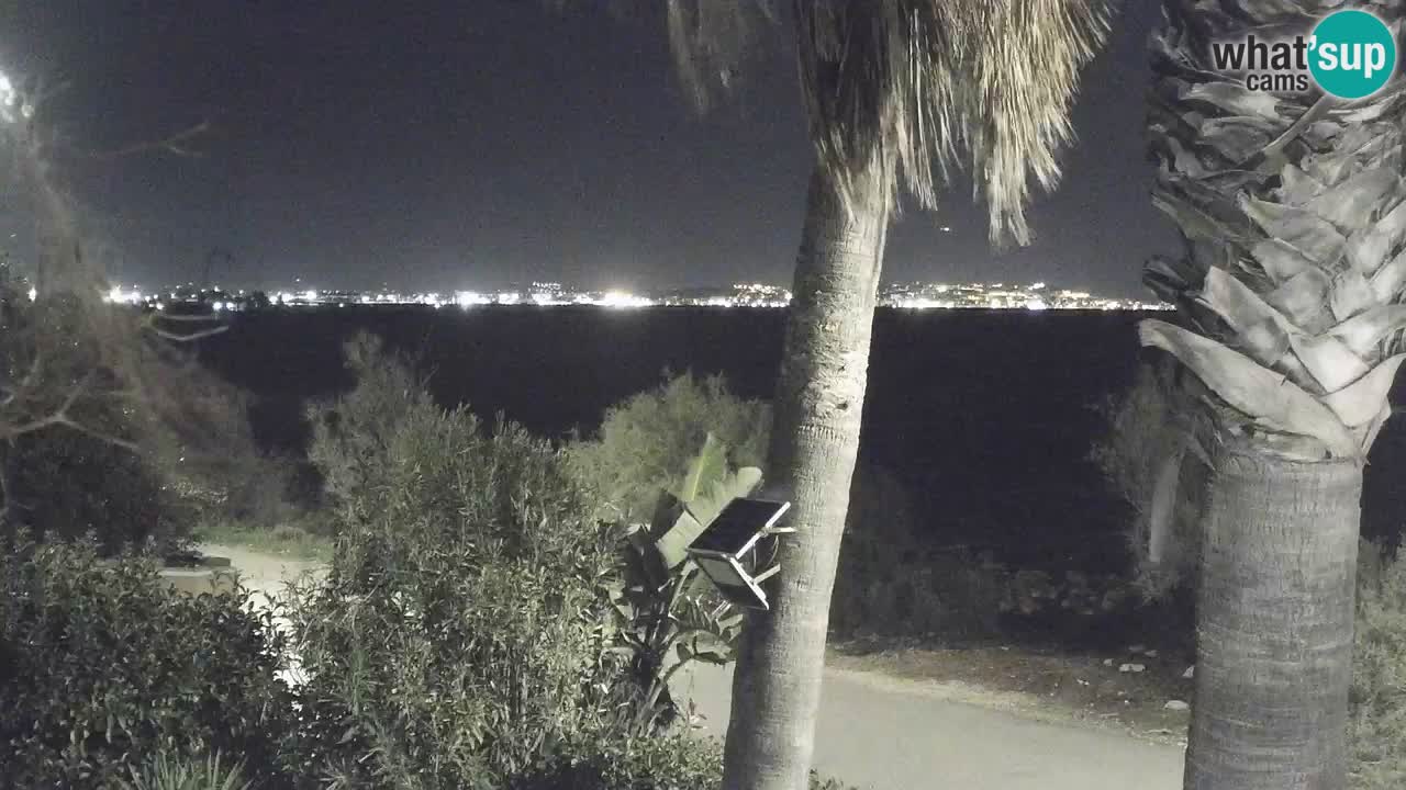 Webcam en vivo Capoterra – Playa La Maddalena – Cerdeña – Italia