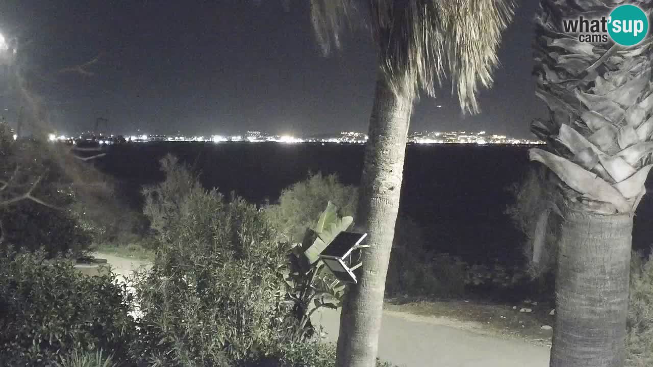 Webcam en direct Capoterra – Plage de La Maddalena – Sardaigne – Italie