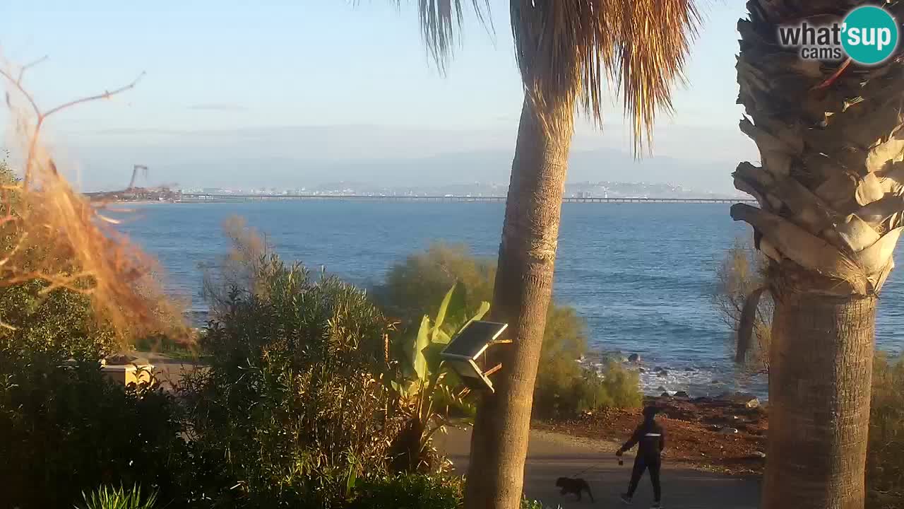 Webcam en vivo Capoterra – Playa La Maddalena – Cerdeña – Italia