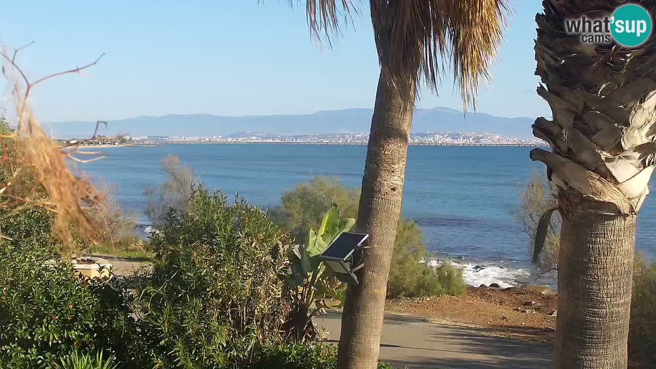 Live webcam Capoterra – La Maddalena beach – Sardinia – Italy